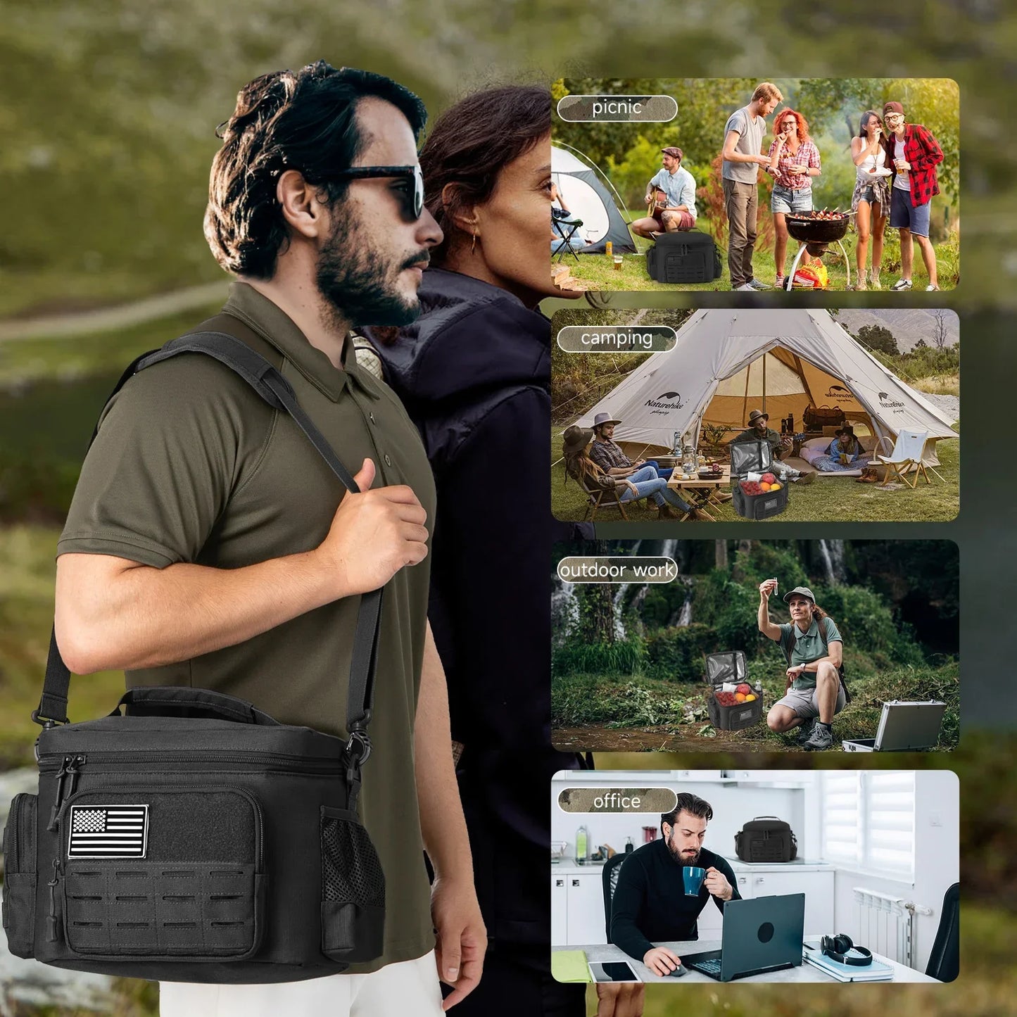 ultimate tactical cooler bag🧊