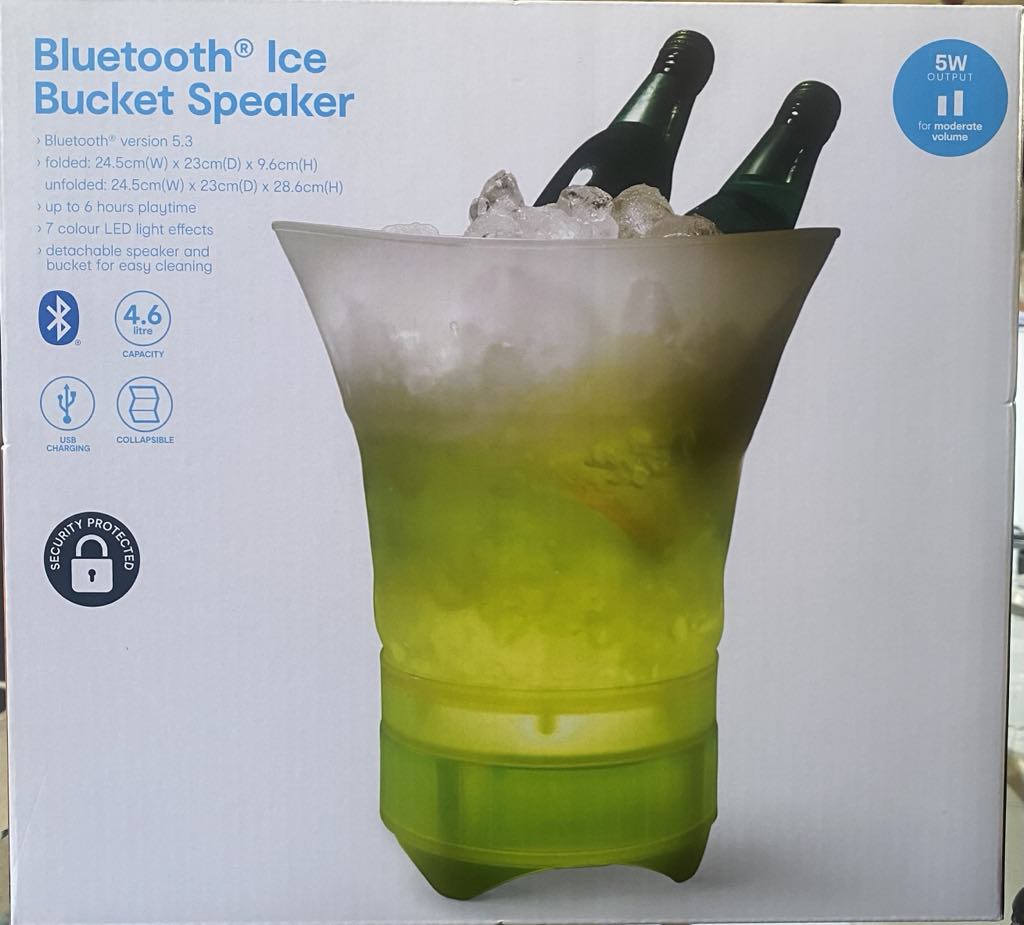 Bluetooth Ice Bucket Speaker🧊