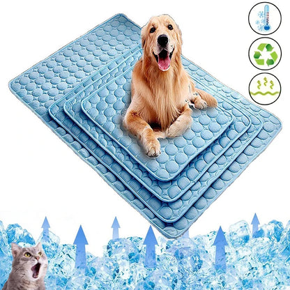 ChillPaws Ice Silk Pet Mat🧊