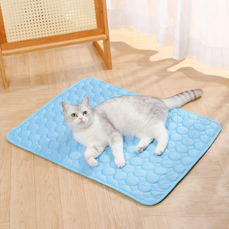 ChillPaws Ice Silk Pet Mat🧊