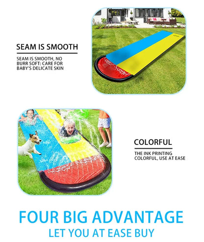 Summer Splash Inflatable Water Slide💦