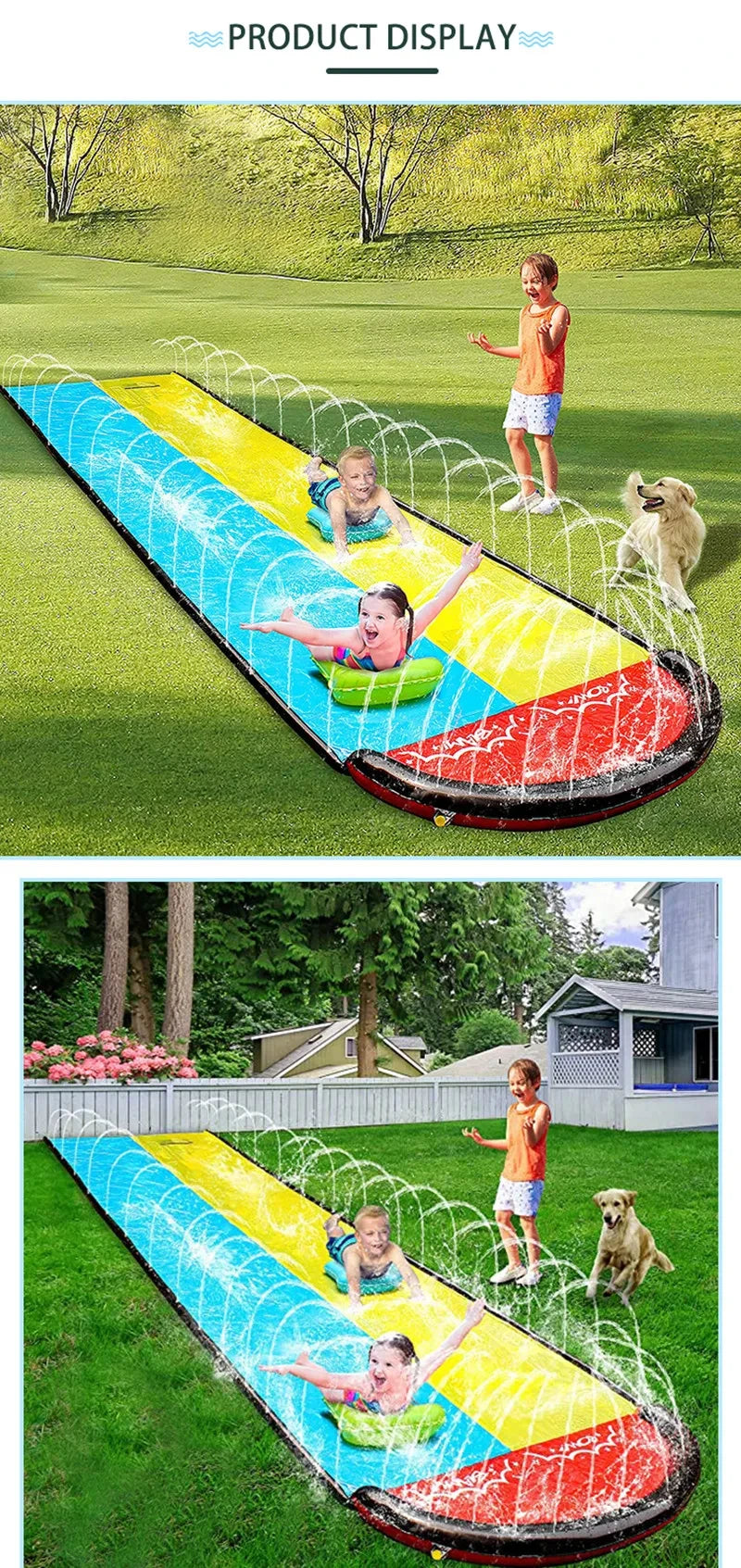 Summer Splash Inflatable Water Slide💦